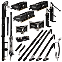 DEWALT ULTIMATE Drywall Taping & Finishing Set with MudShot STANDARD Boxes, Extension Handles DXTT-2-617