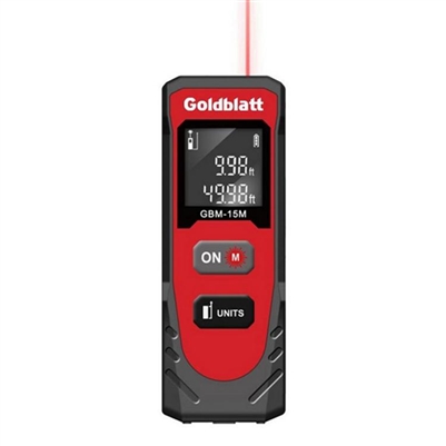 GOLDBLATT 65FT/20M LASER DISTANCE MEASURE  G09201