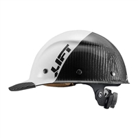 LIFT SAFETY DAX Fifty 50 Carbon Fiber Cap White/Black HDC50C 19WC