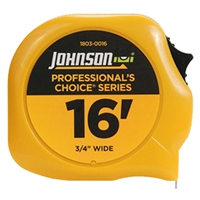 Johnson Level Tape Measure 16' FT