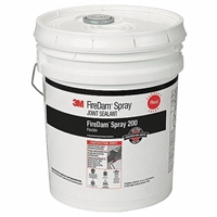 3M Fire Barrier Sealant: Red, Pail, 5 gal Size, Up to 4 hr, Gen Purpose, Airless Sprayer