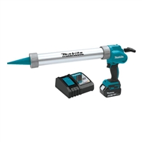 MAKITA 18V LXT Lithium Ion Cordless 20 oz. Barrel Style Caulk and Adhesive Gun Kit (5.0Ah)   XGC01T1B