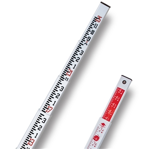 SitePro 25' SVR-Style Fiberglass Leveling Rod - Inches