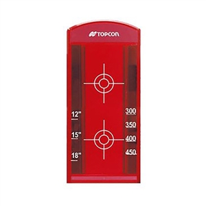 Topcon Large Pipe Laser Red Target Insert (Auto)