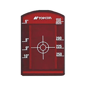 Topcon Red Beam Laser Small Pipe Target Insert