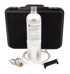 RKI GX2009 Calibration Kit with 4 Gas Cylinder and Calibration Cap