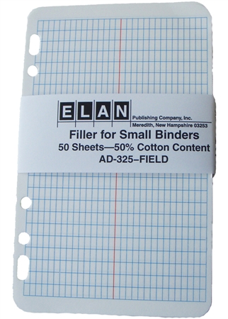 Elan AD-325F Field Book Page Filler Package