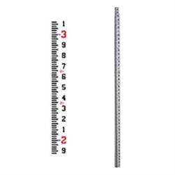 SECO 16' Fiberglass Rectangular Series Level Rod - Tenths