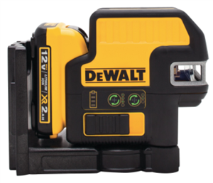 DEWALT 12V MAX 5 Spot and Cross Line Green Beam Laser