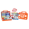 Certified Safety Poly Orange Outdoor First Aid Kit