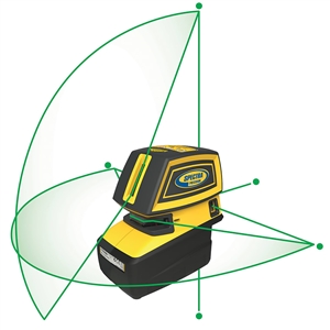 Spectra Precision LT52G Green Laser 5 points and Cross Lines