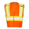 Kishigo Contrasting Mesh Breakaway Vest Orange