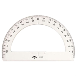 Alvin 8" Semicircular Protractor