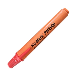 Nu-Mark Permanent Red Marker | PM2000