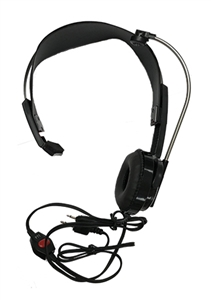 JobCom Single Headset with Push-to-Talk