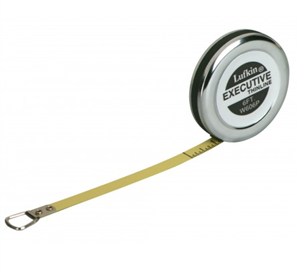 Lufkin 1/4" x 6' Executive Diameter Yellow Clad A19 Blade Pocket Tape Measure