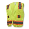 Radians SV46 Surveyor Type R Class 2 Breakaway Lime Safety Vest