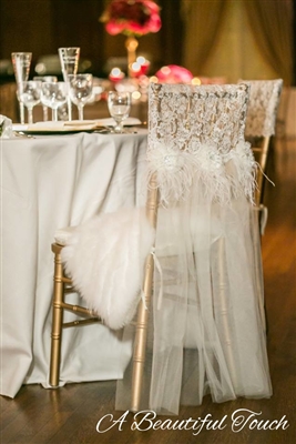 Handmade Chair Cover Rental