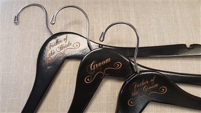 Engraved Hangers for the Guys