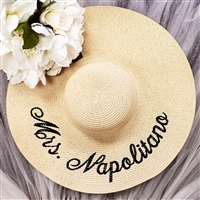 Personalized Wide Brim Hat