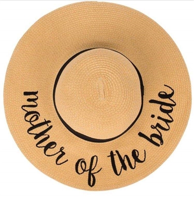 Mother of the Bride Floppy Beach Hat