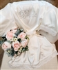 Satin Bride Robe with Lace
