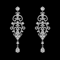 Ornate Chandelier Earrings