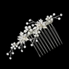 Petite Pearl and Crystal Comb