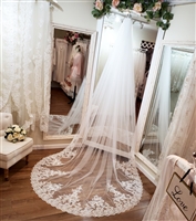 Royal Cathedral Veil 140" length