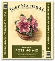 JOLLY GARDENER JUST NATURAL ORGANIC POTTING MIX 1CF