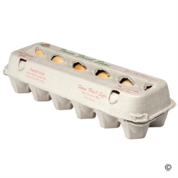 JUMBO EGG CARTONS, FIBER, CASE OF 200