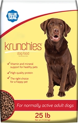 BLUE SEAL KRUNCHIES DOG FOOD 25LB