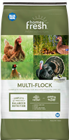 BLUE SEAL HOME FRESH MULTI FLOCK CHICK N GAME STARTER/GROWER CRUMBLE 25LB