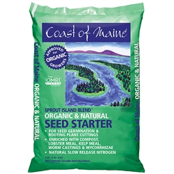 COAST OF MAINE SPROUT ISLAND ORGANIC SEED STARTER SOIL 16QT