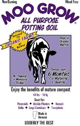 VERMONT AG MOO GROW ALL PURPOSE POTTING SOIL 1CF