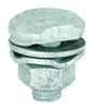 GALLAGHER G603534 HEXAGONAL JOINT CLAMP, GALVANIZED 10PK