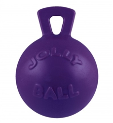 JOLLY BALL TUG N TOSS 6IN PURPLE