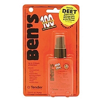 BEN'S 06-7070 DEET INSECT REPELLENT, PUMP, 1.25 OZ