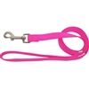 CLASSIC NYLON LEASH 5/8X6 HOT PINK