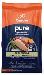 CANIDAE PURE GRAIN FREE DUCK AND SP 4LB