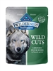 BLUE BUFFALO WILDERNESS WILD CUTS TRAIL TOPPERS CHUNKY DUCK BITES 3OZ - CASE OF 24