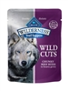 BLUE BUFFALO WILDERNESS WILD CUTS TRAIL TOPPERS CHUNKY BEEF BITES 3OZ - CASE OF 24