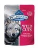 BLUE BUFFALO WILDERNESS WILD CUTS TRAIL TOPPERS CHUNKY SALMON BITES 3OZ - CASE OF 24