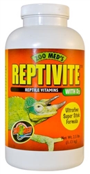 ZOOMED A36-2 REPTIVITE REPTILE VITAMINS WITH D3 2OZ