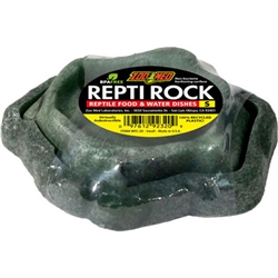 ZOOMED WFC-20 REPTI ROCK FOOD/WATER DISH COMBO SMALL