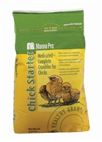 MANNA PRO CHICK STARTER CRUMBLE MEDICATED 5LB