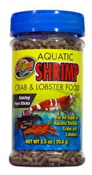 ZOOMED ZM-18 AQUATIC SHRIMP, CRAB, & LOBSTER FOOD 2.5 OUNCE