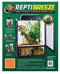 ZOOMED REPTIBREEZE NT-11  SCREEN CAGE MEDIUM