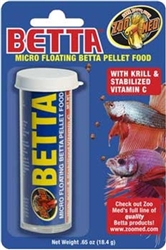 MICRO FLOATING BETTA PELLET FOOD