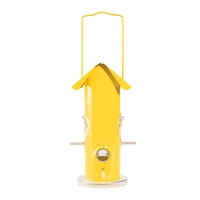 PERKY PET 390 YELLOW METAL TUBE FEEDER  .75LB